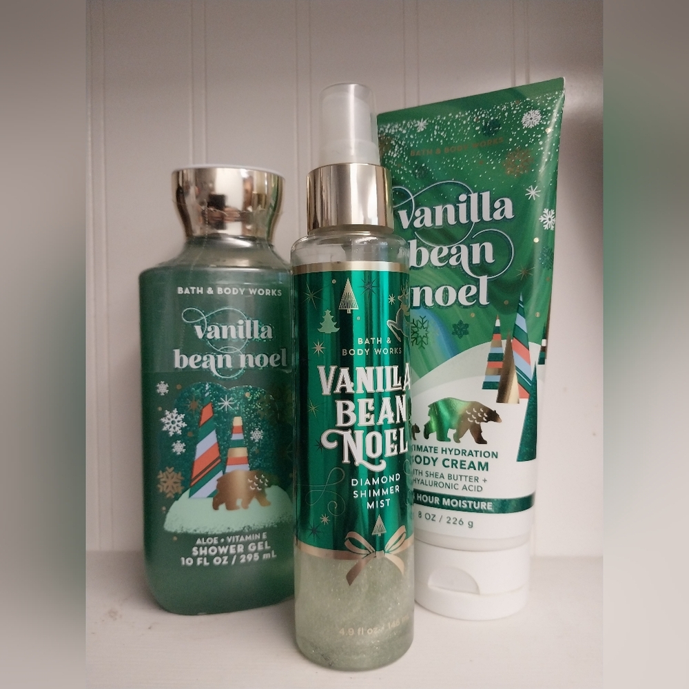 Bath & Body Works Vanilla Bean Noel Bundle
